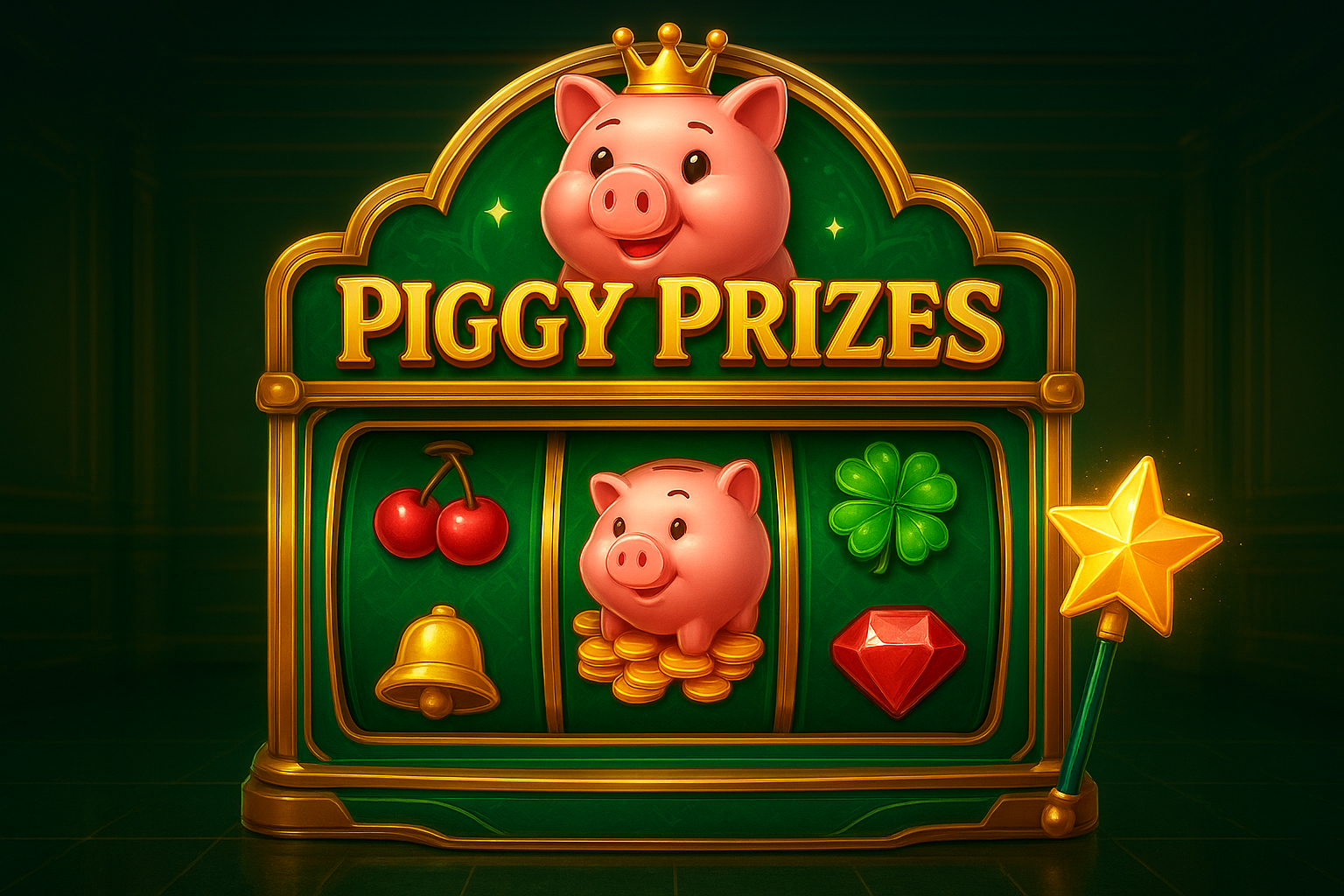 Piggy Prizes Wand of Riches